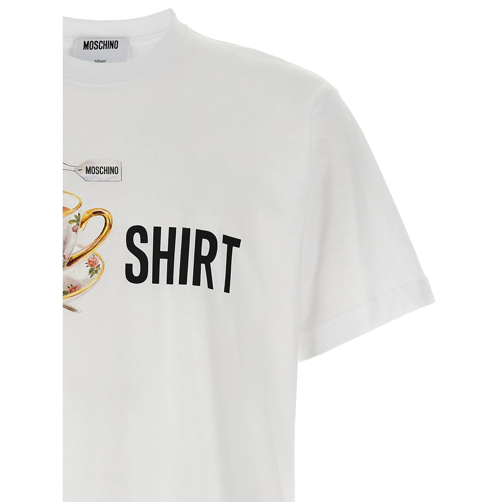 Moschino White T-Shirts & Vests - T-Shirts Men