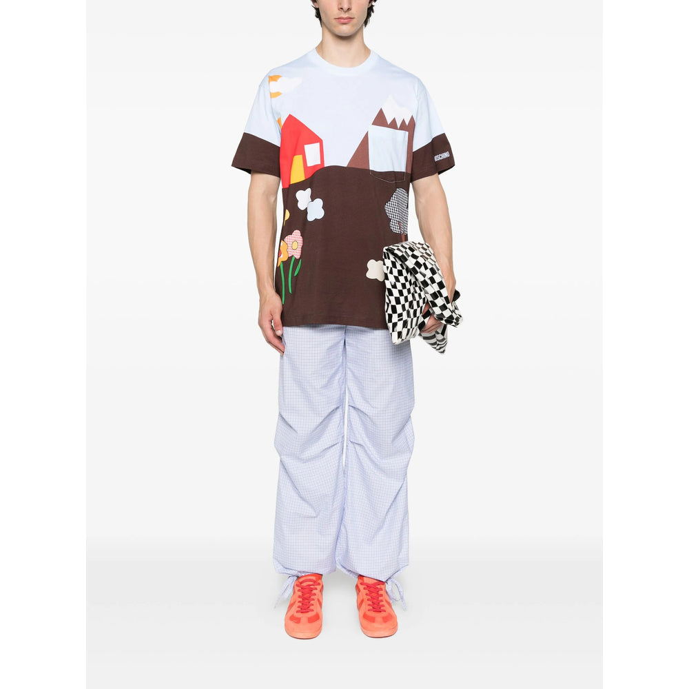 Moschino Blue T-Shirts & Vests - T-Shirts Men