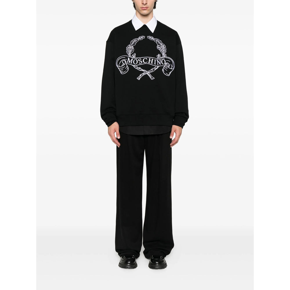 Moschino Black Sweaters & Knitwear - Sweatshirts Men