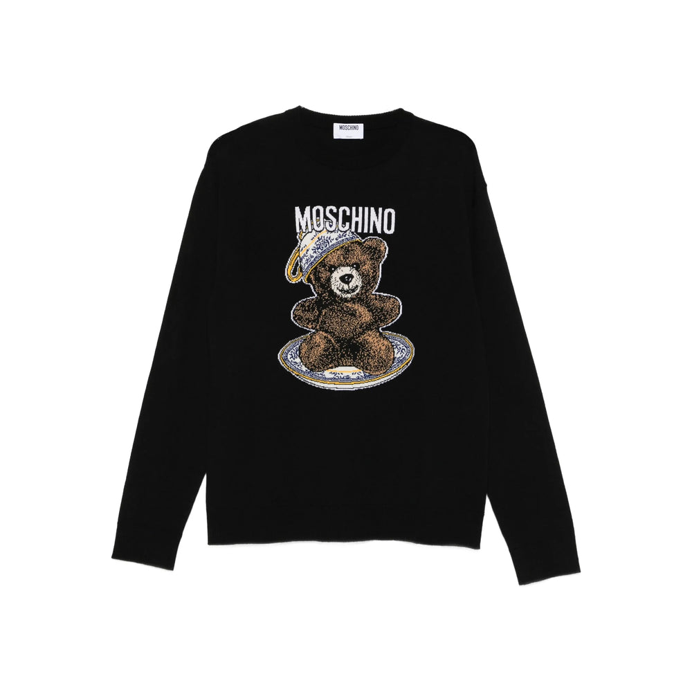 Moschino Black Sweaters & Knitwear - Sweatshirts Men
