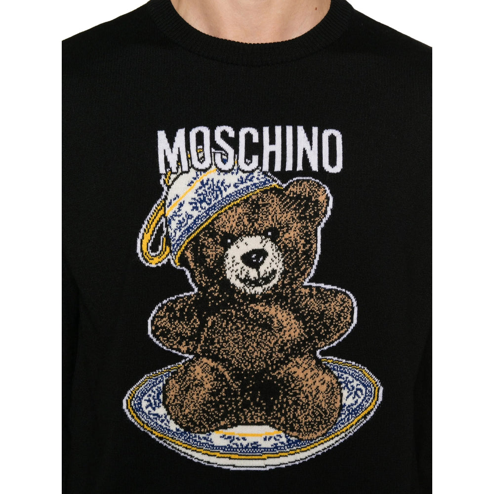 Moschino Black Sweaters & Knitwear - Sweatshirts Men
