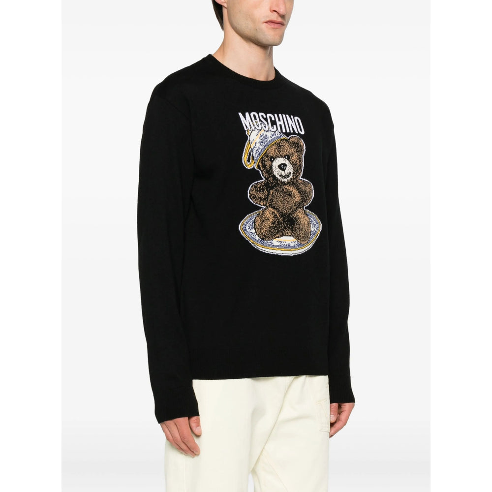 Moschino Black Sweaters & Knitwear - Sweatshirts Men