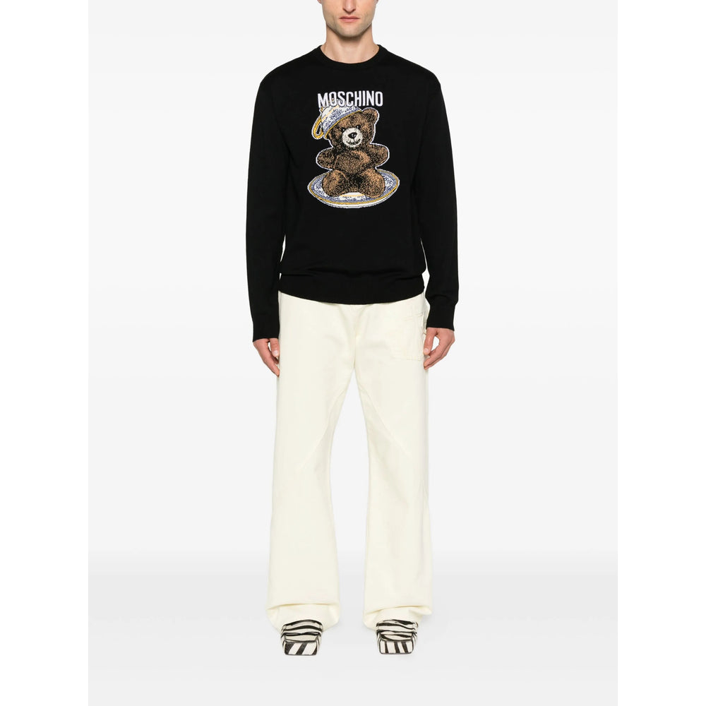 Moschino Black Sweaters & Knitwear - Sweatshirts Men