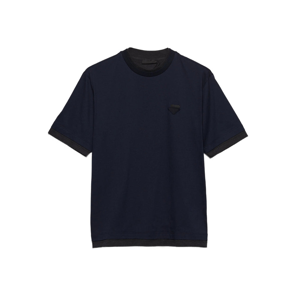 Prada Blue T-Shirts & Vests - T-Shirts Men