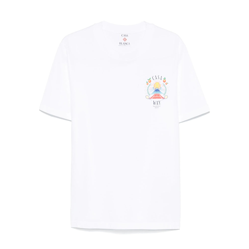 Casablanca White T-Shirts & Vests - T-Shirts Men