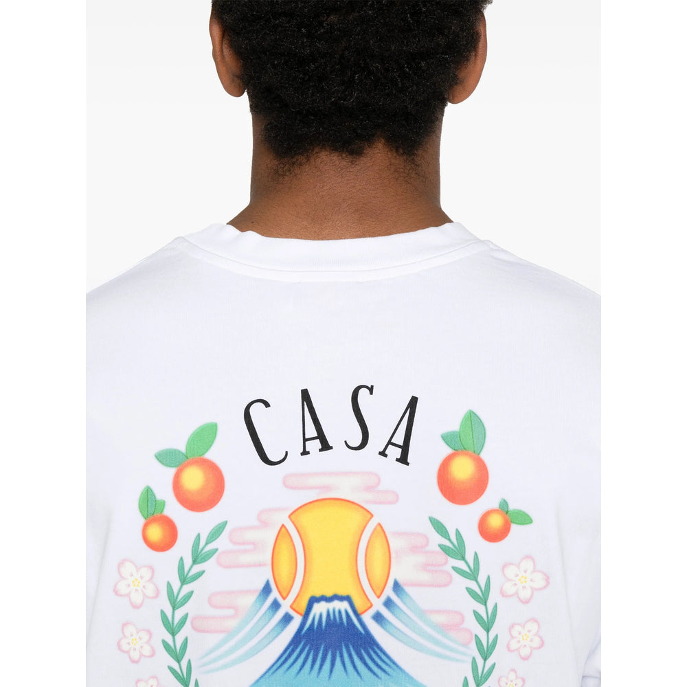 Casablanca White T-Shirts & Vests - T-Shirts Men