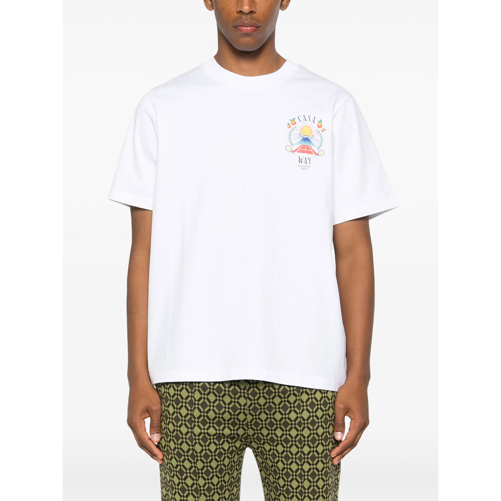 Casablanca White T-Shirts & Vests - T-Shirts Men