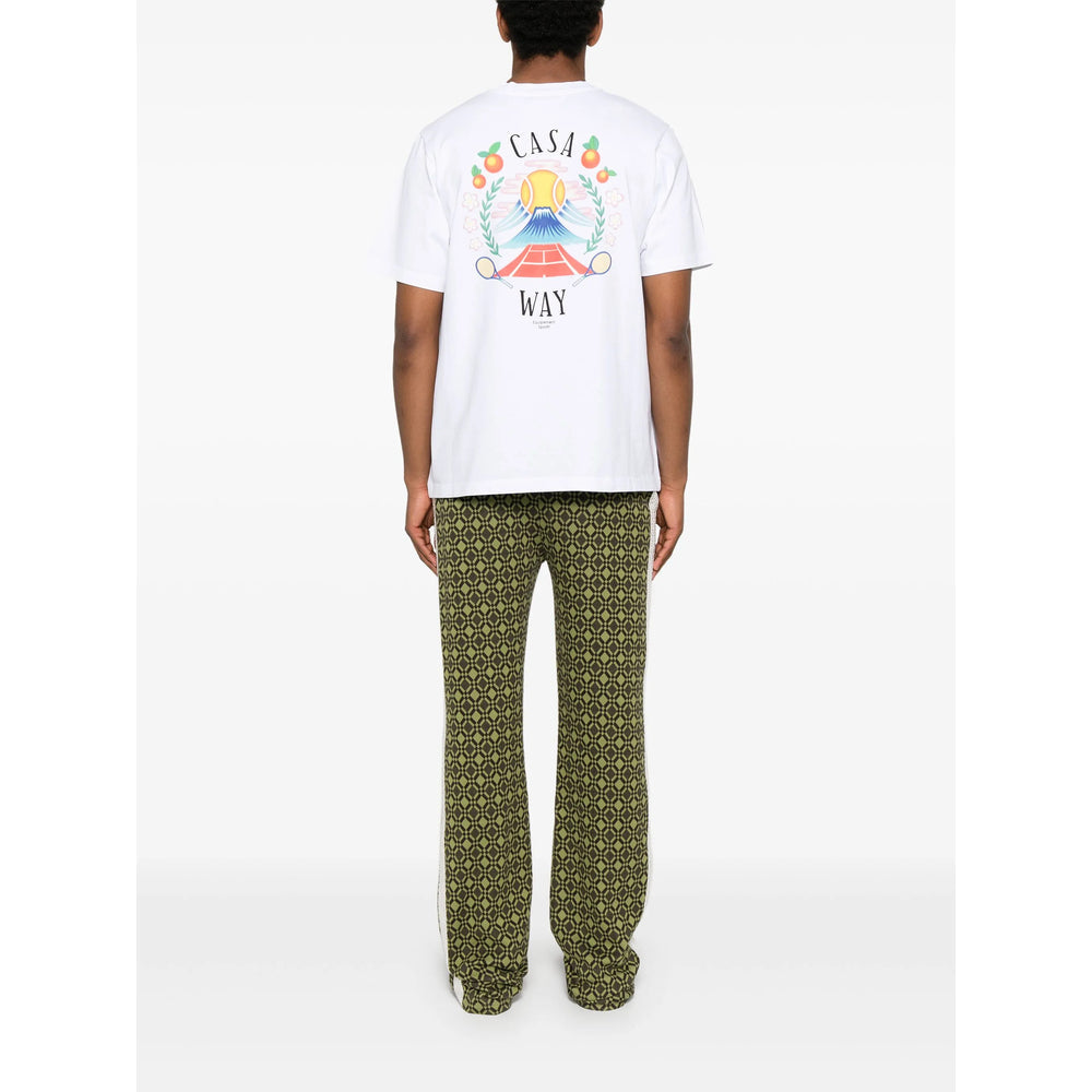 Casablanca White T-Shirts & Vests - T-Shirts Men