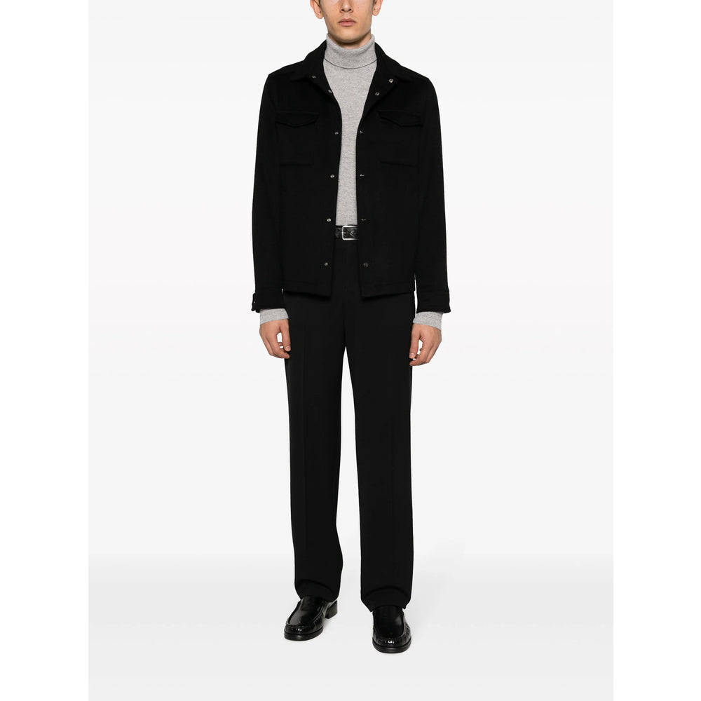 Herno Black Jackets - Shirt Jackets Men