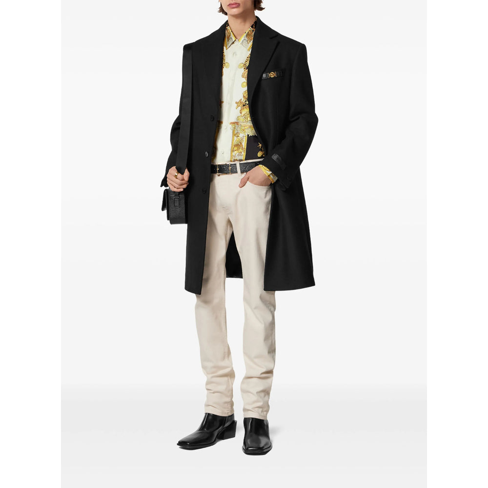 Versace Gold Shirts Men