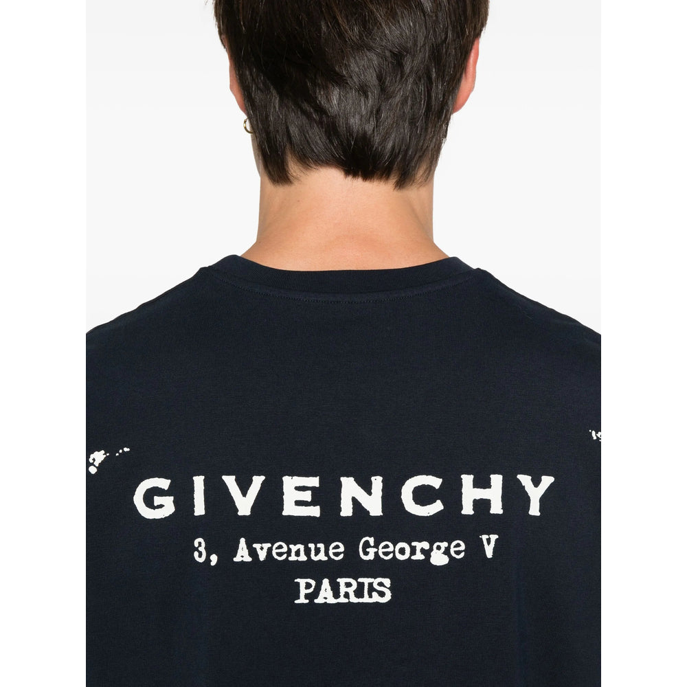 Givenchy Blue T-Shirts & Vests - T-Shirts Men