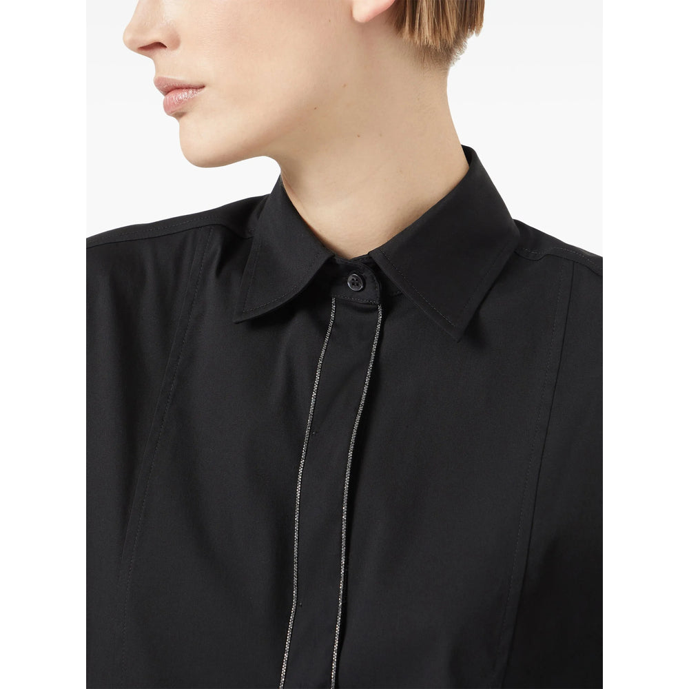 Brunello Cucinelli Black Tops - Shirts Women