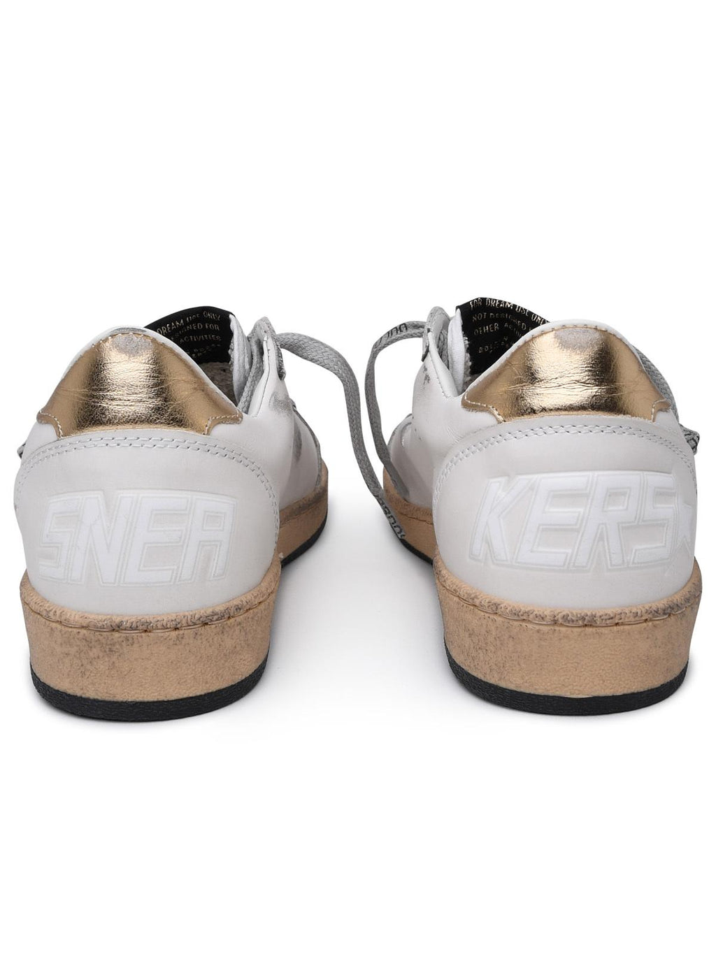 Golden Goose Superstar Sneakers In White Leather Women