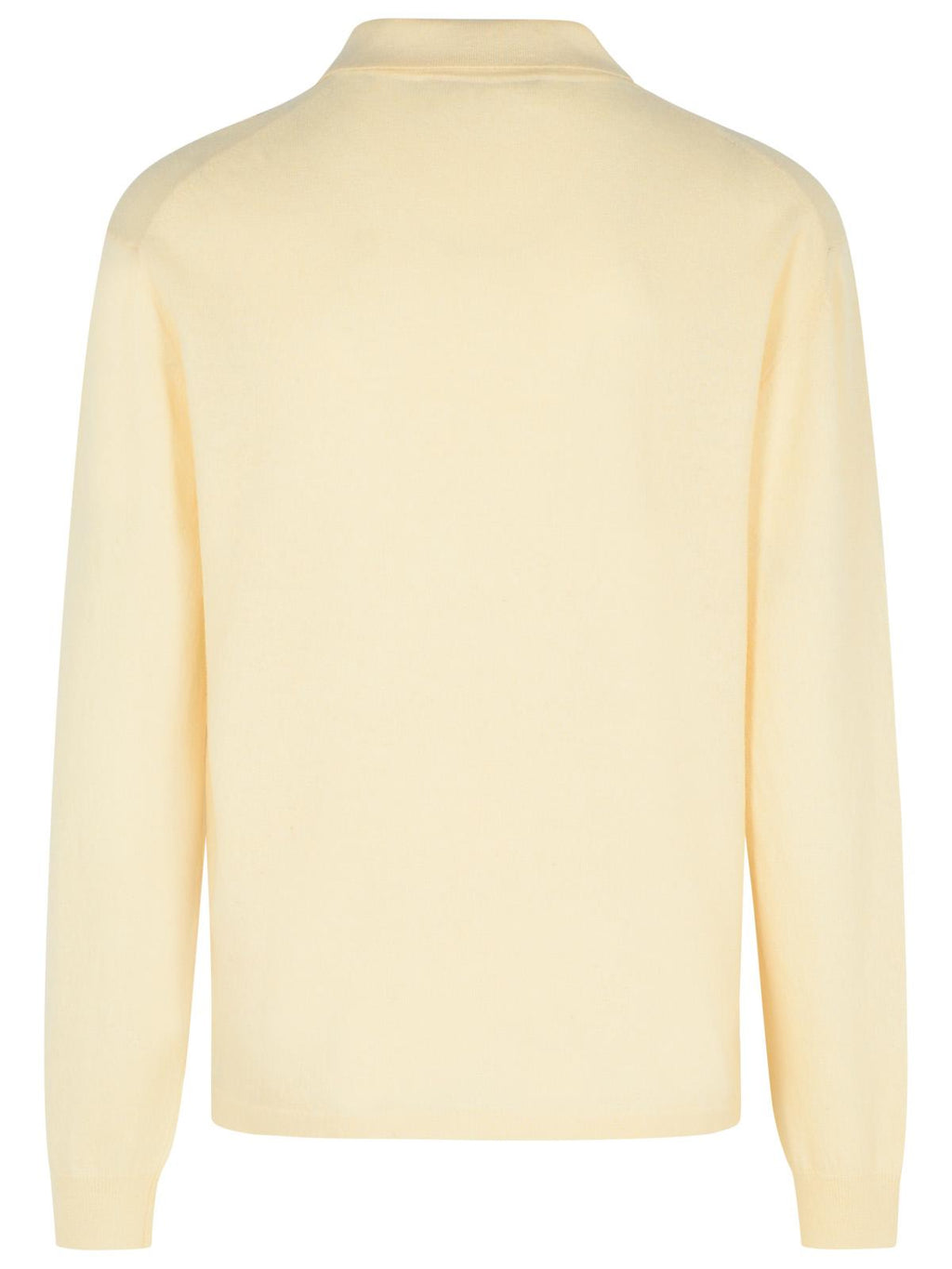 Marni Ivory Virgin Wool Polo Shirt Men