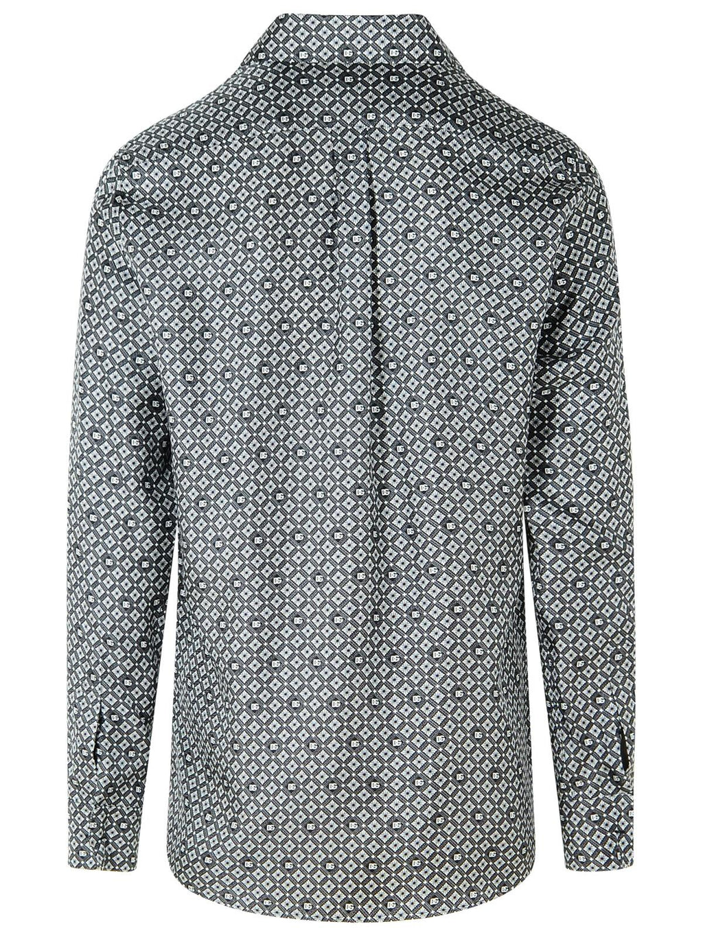 Dolce & Gabbana Black Silk Shirt Men