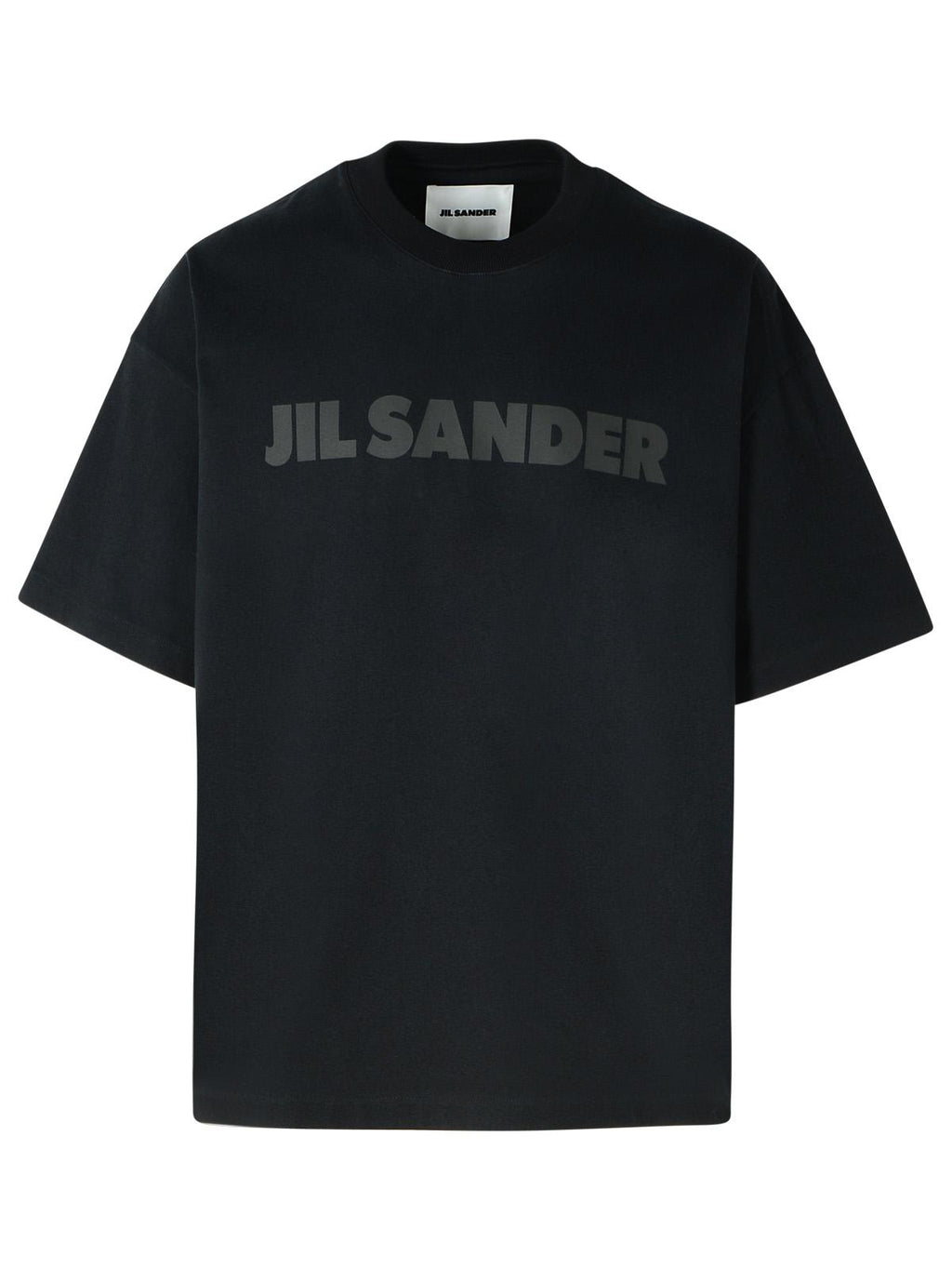 Jil Sander Black Cotton T-Shirt Men