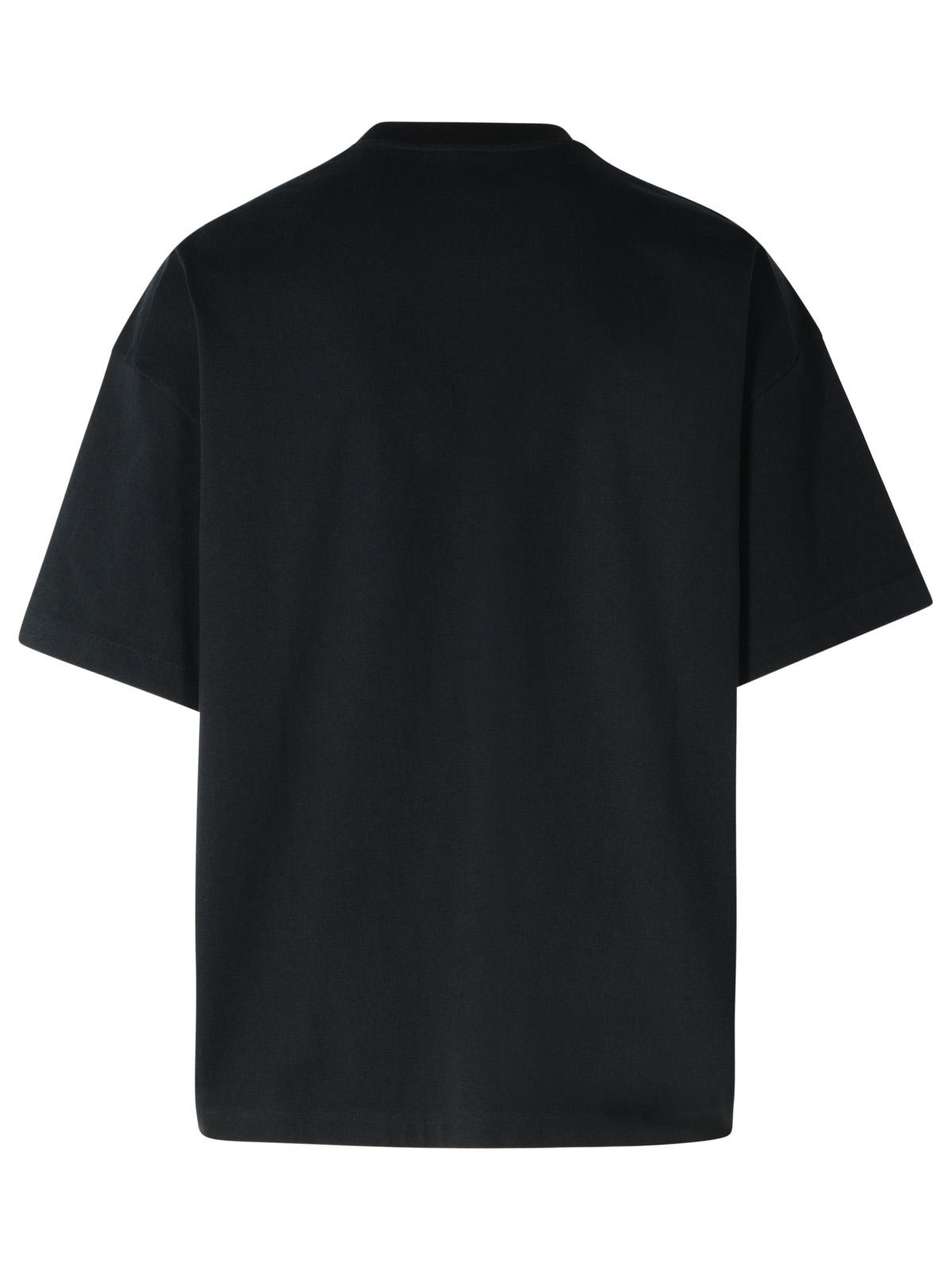 Jil Sander Black Cotton T-Shirt Men