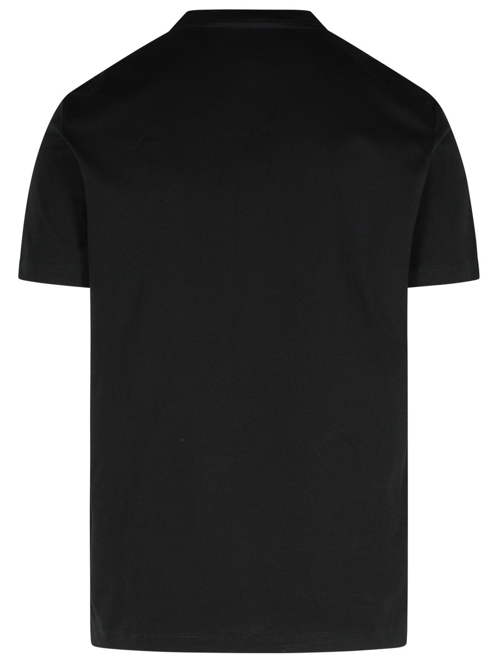 Versace Black Cotton T-Shirt Men