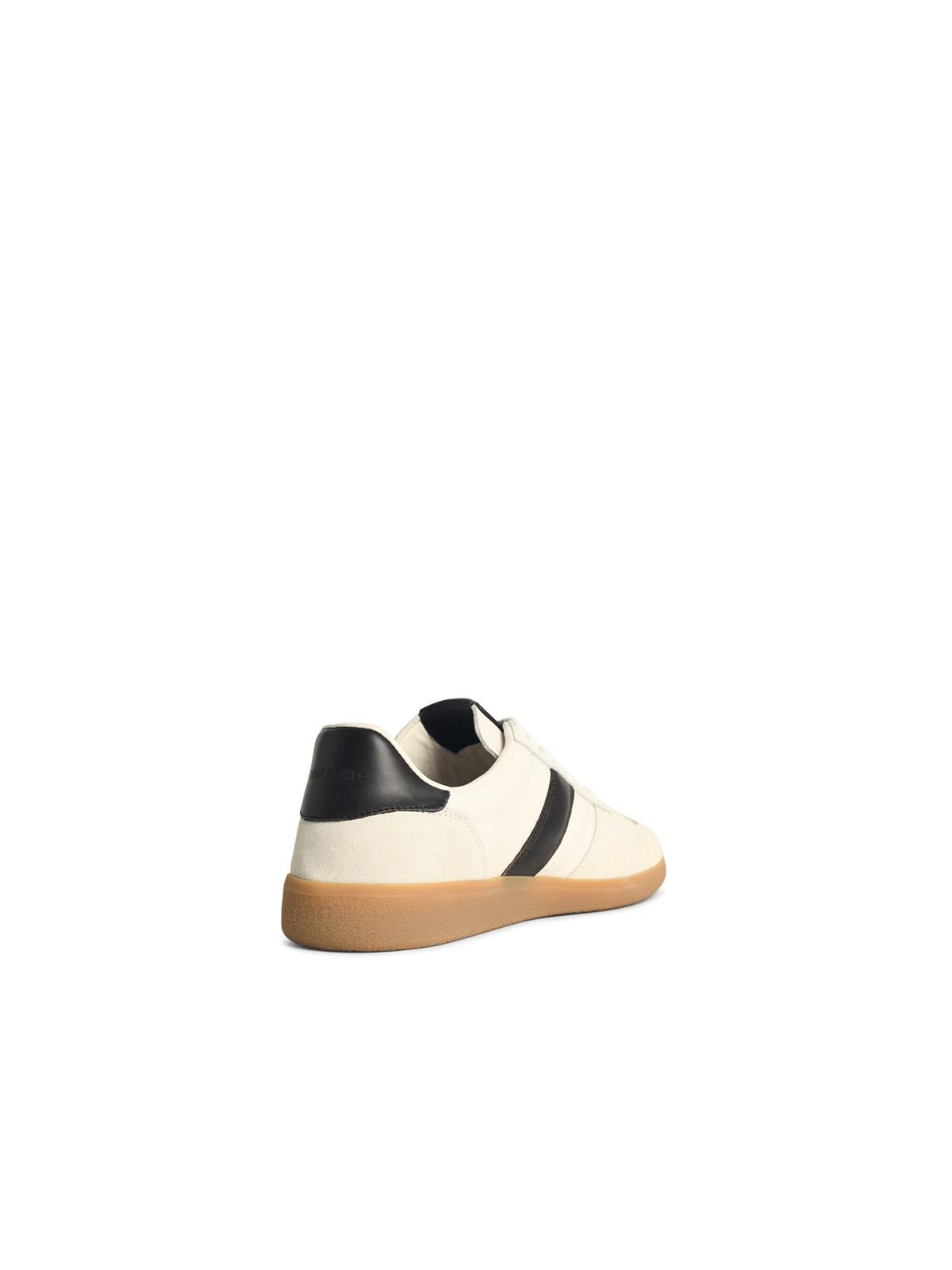 Tom Ford 'Archer' White Suede Sneakers Men