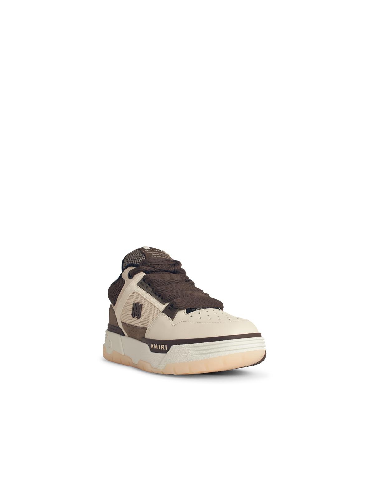 Amiri 'Ma-1' Brown Leather Blend Sneakers Men