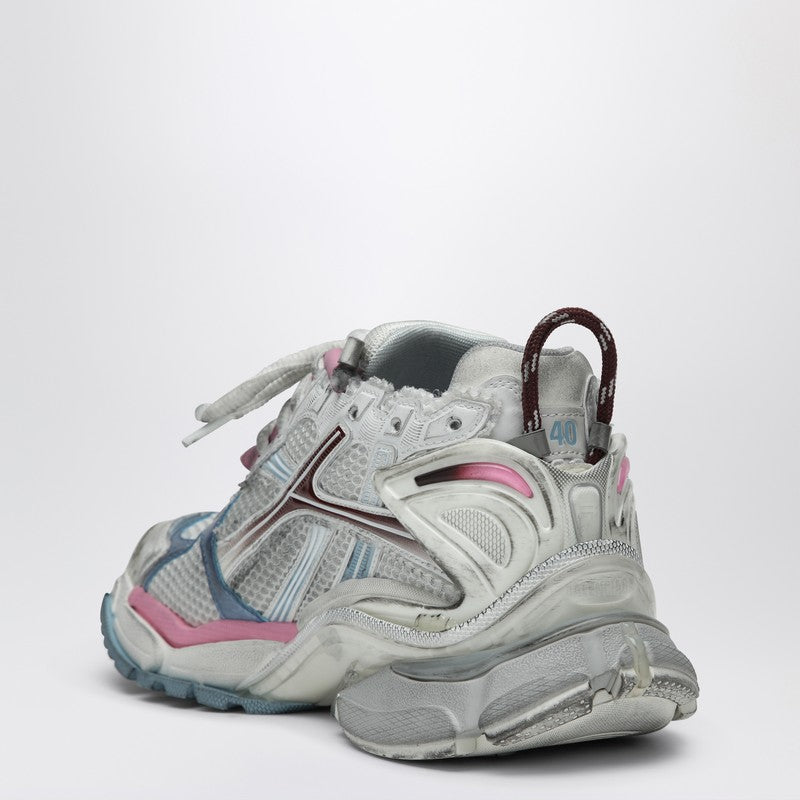 Balenciaga Runner Sneaker White//Blue/Pink/Grey Women