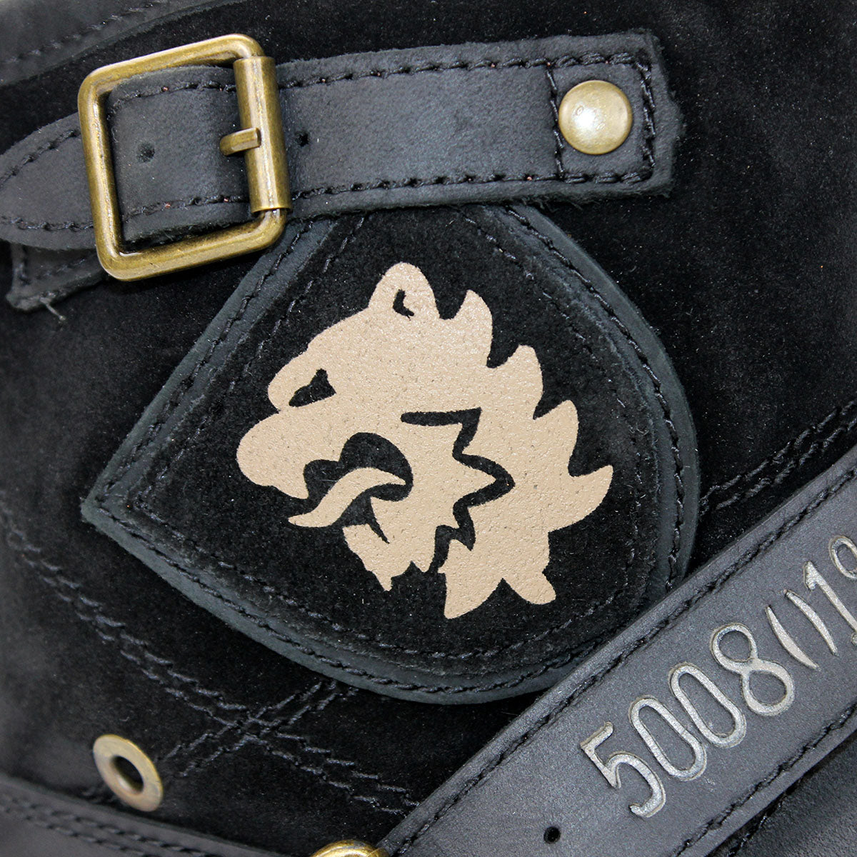 OSSTONE Men's Genuine Cow Leather Ankle Boots 5008-1