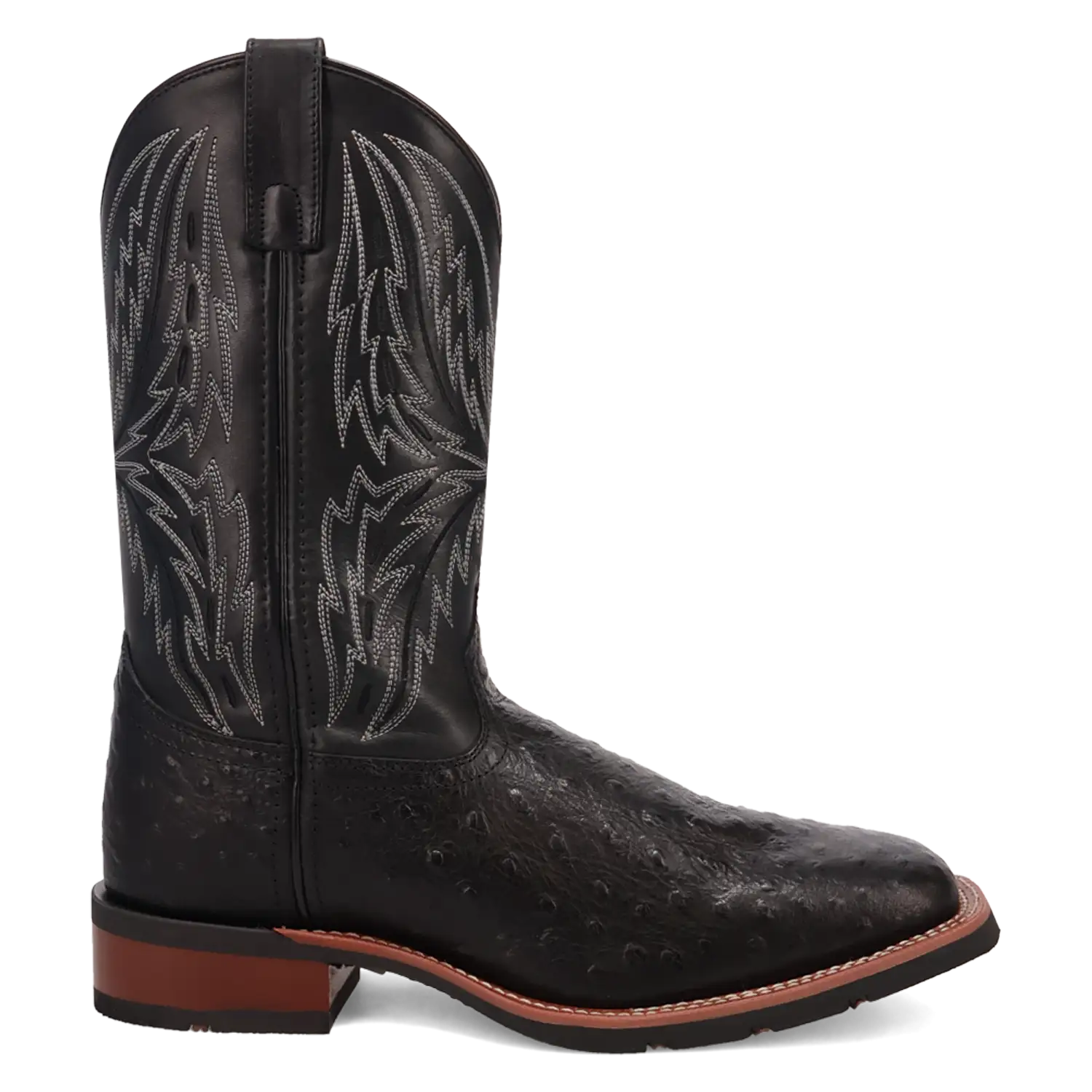 Laredo Stride - Men's Ostrich Leather Cowboy Boots
