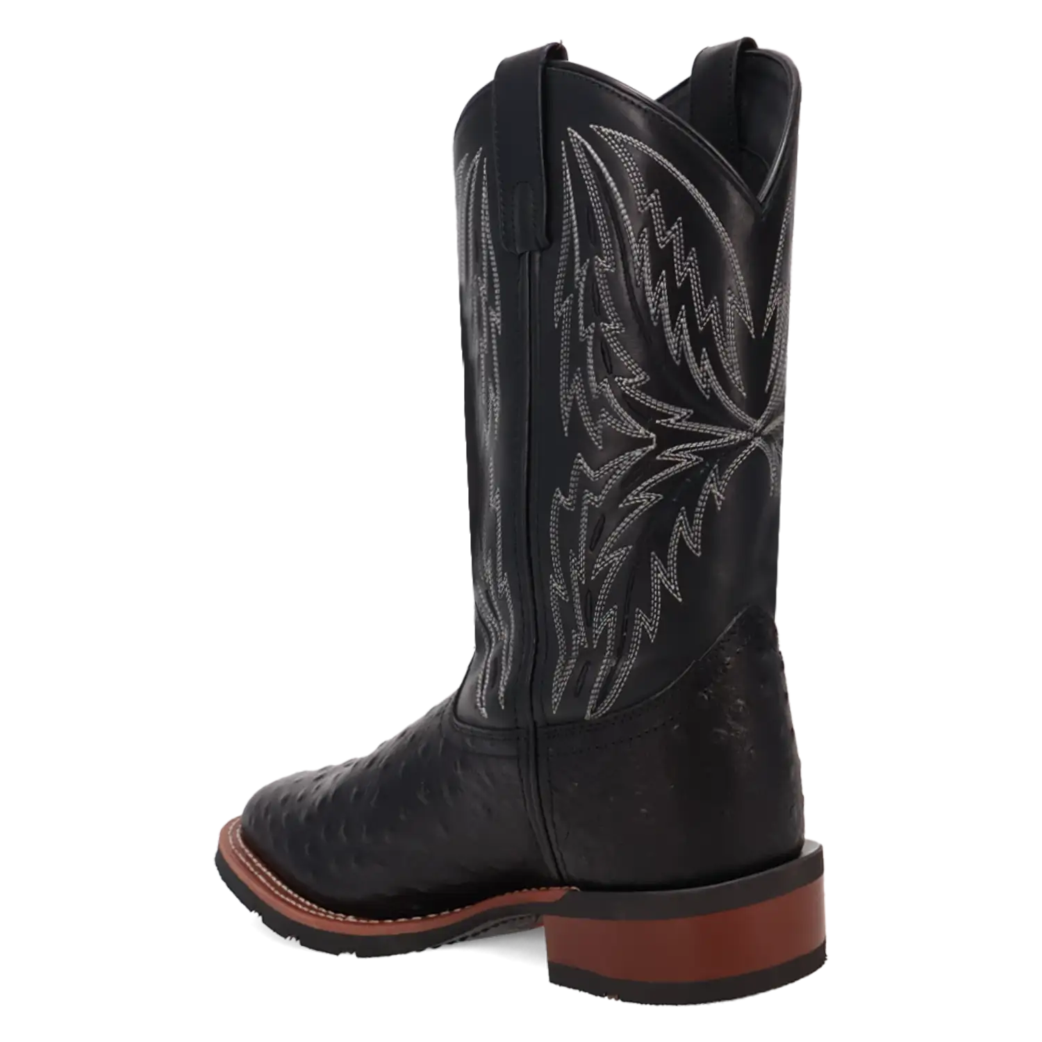 Laredo Stride - Men's Ostrich Leather Cowboy Boots