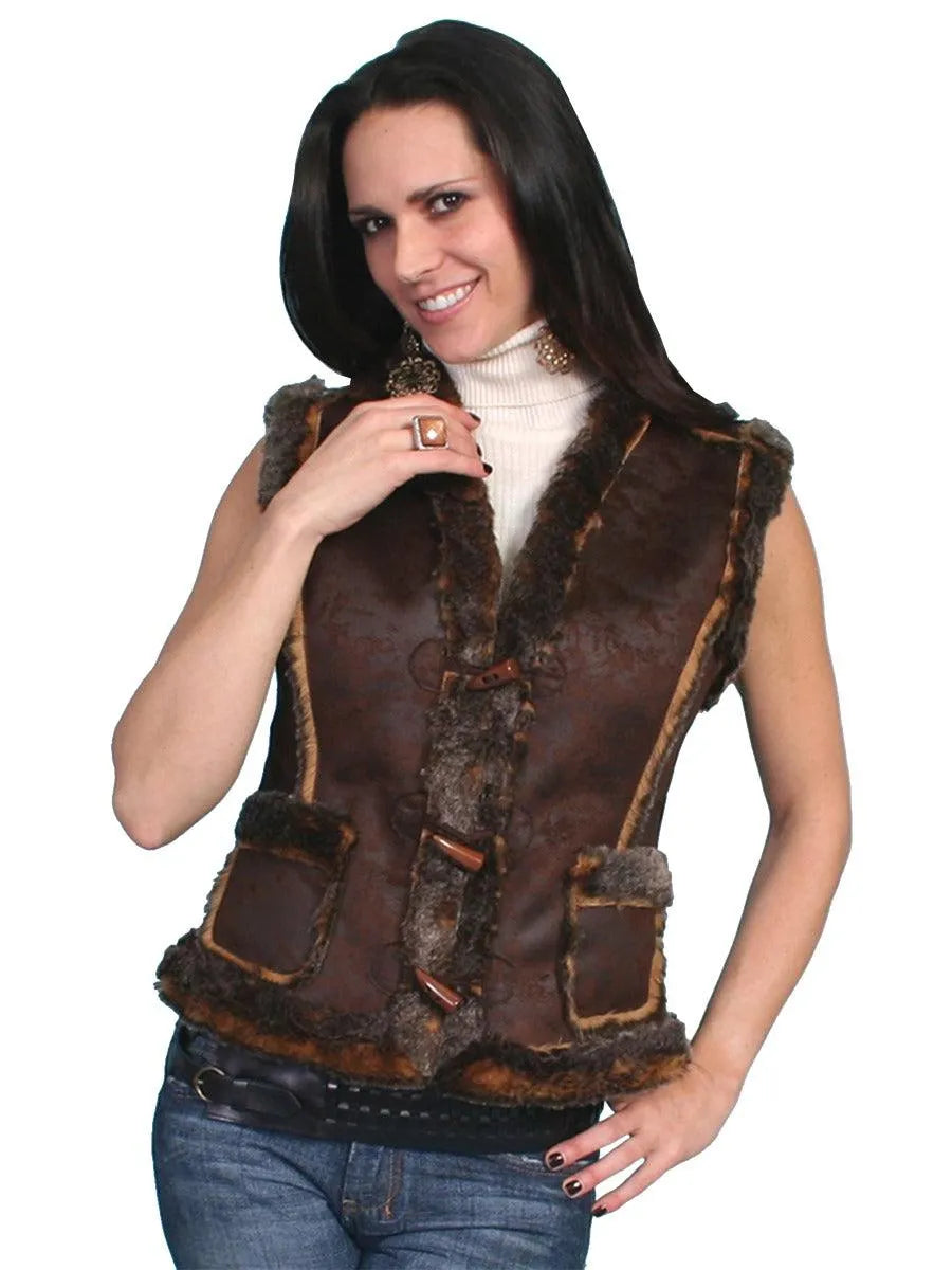 Scully Michaela - Womens Vest Brown