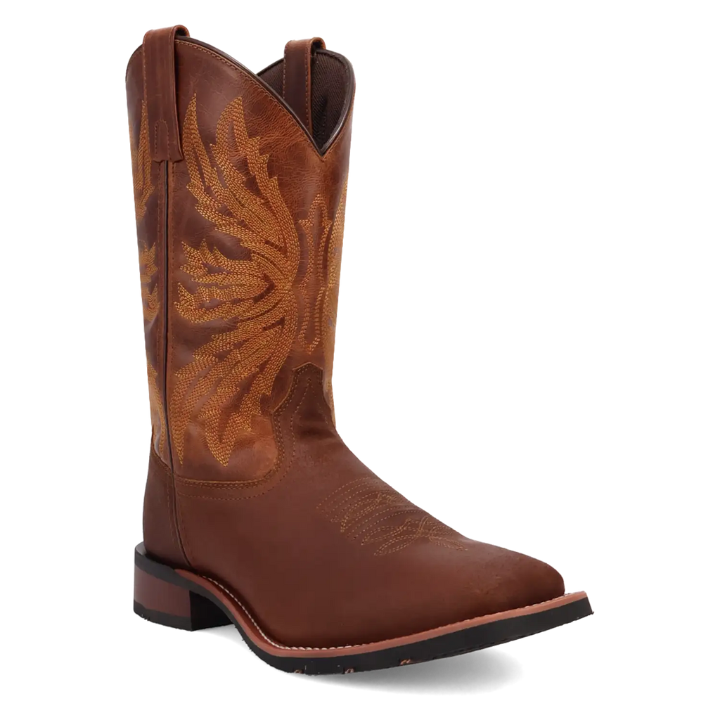 Laredo Chet - Men's Leather Cowboy Boots Rust