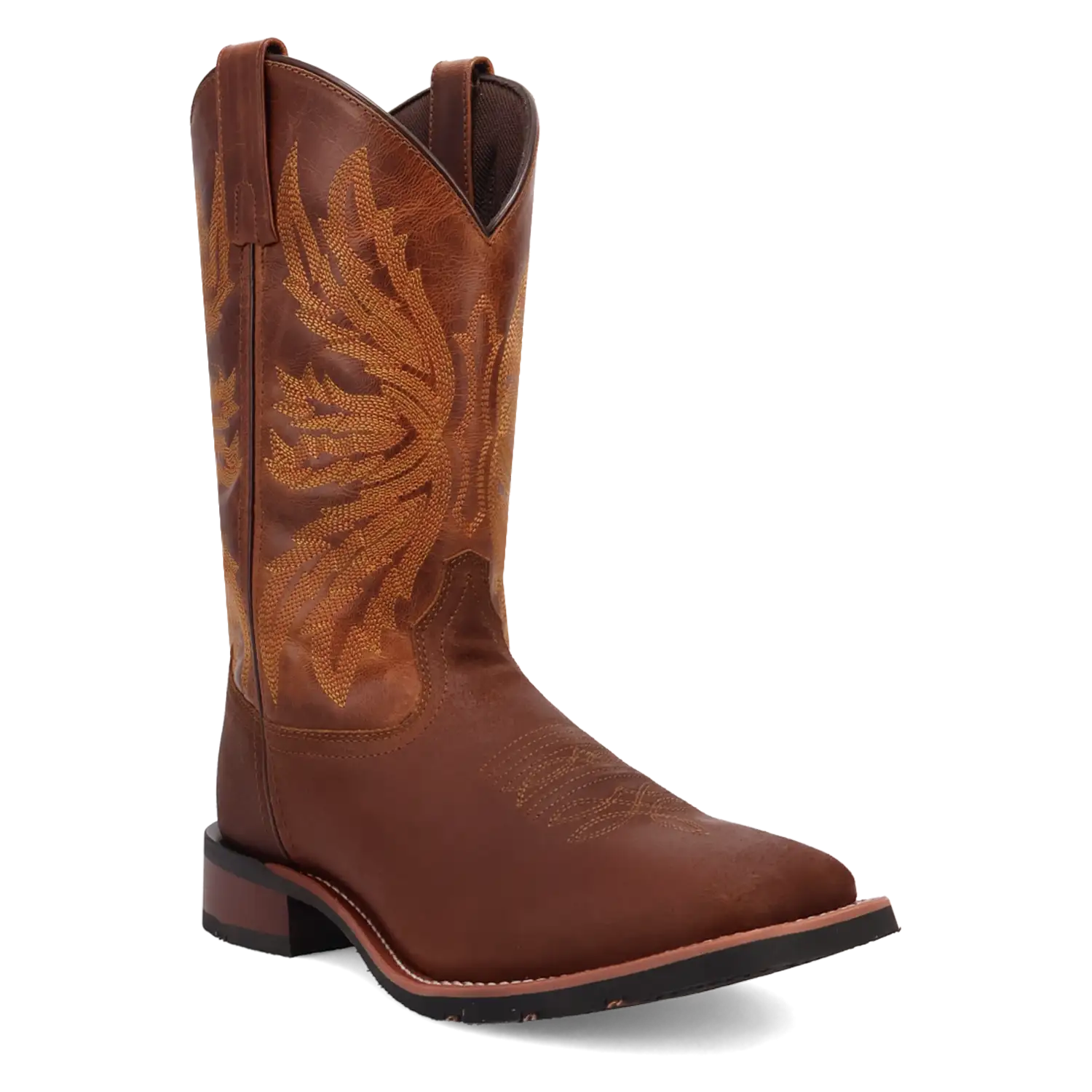 Laredo Chet - Men's Leather Cowboy Boots Rust