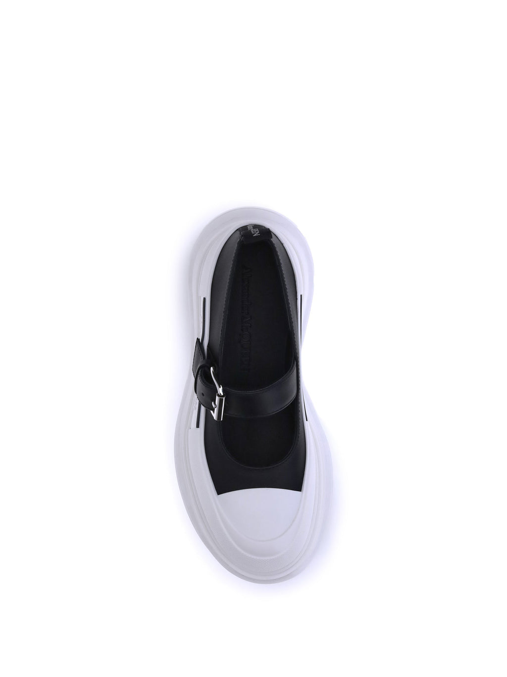 Alexander Mcqueen Women Leather And Rubber Sneakers