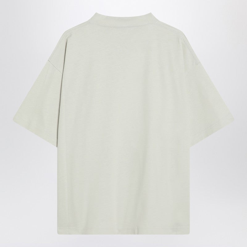 Balenciaga White Nano Bb Medium Fit T-Shirt Women