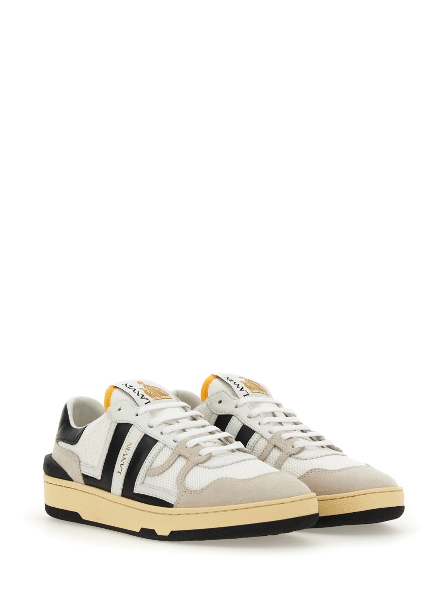 Lanvin Women Mesh, Suede And Nappa Leather Sneaker