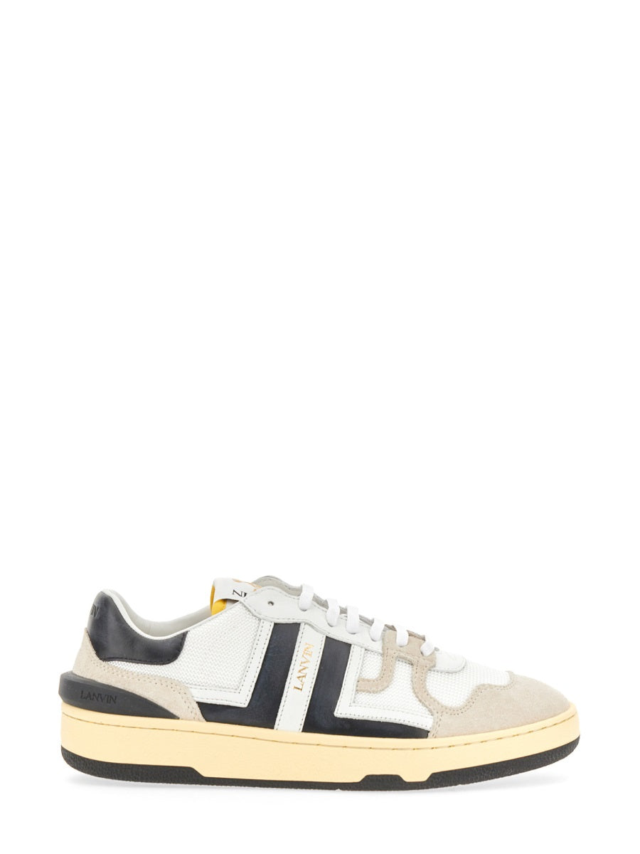 Lanvin Women Mesh, Suede And Nappa Leather Sneaker