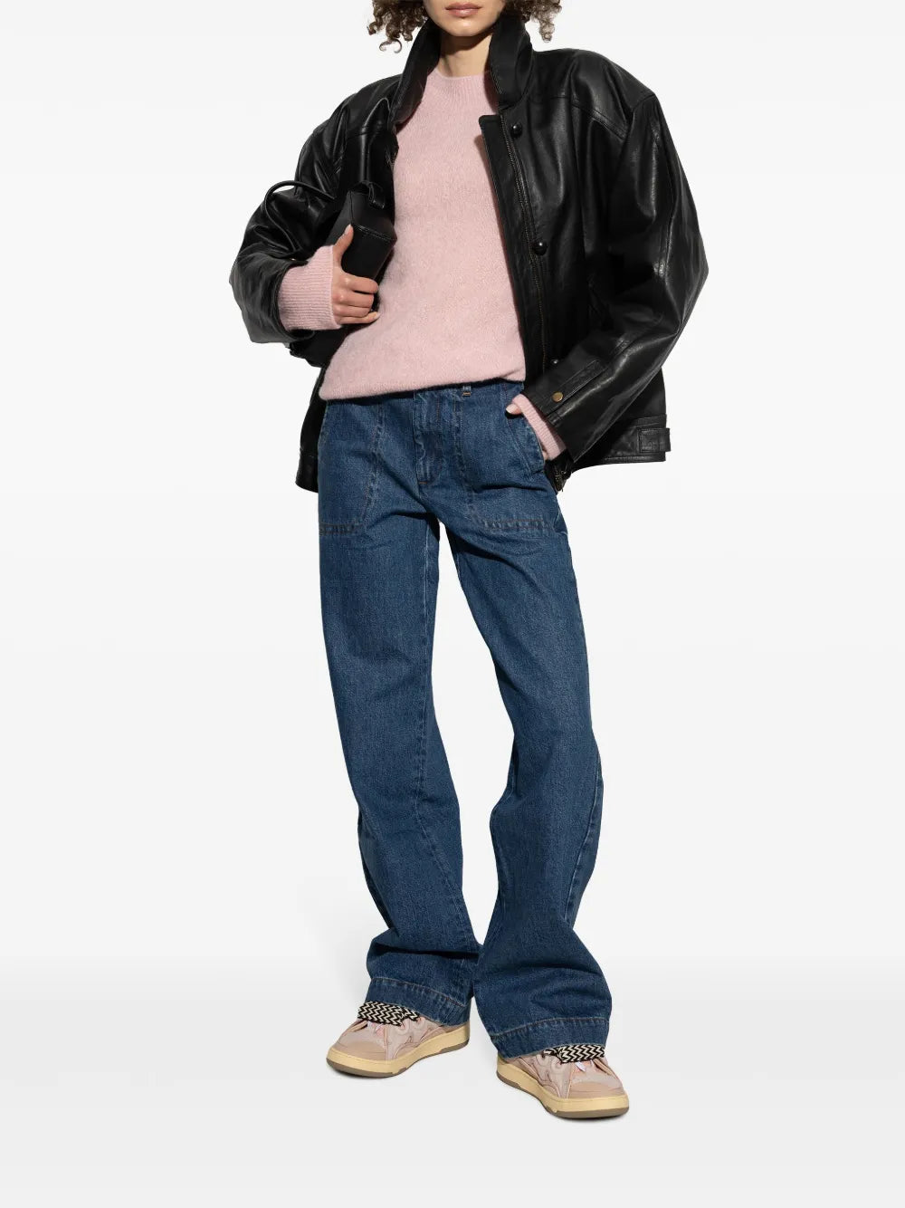 Lanvin Unisex Curb Sneakers