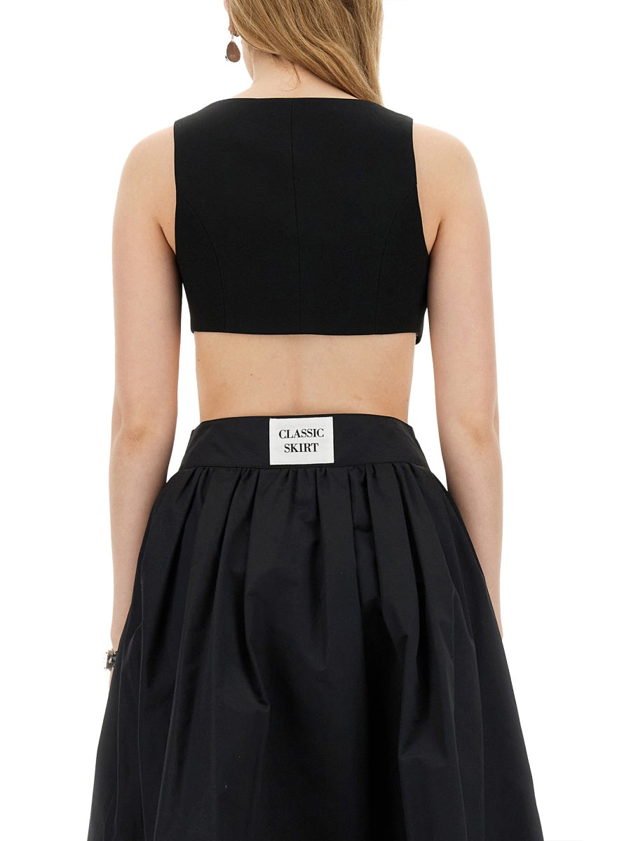 Moschino Women Vests With Rose.