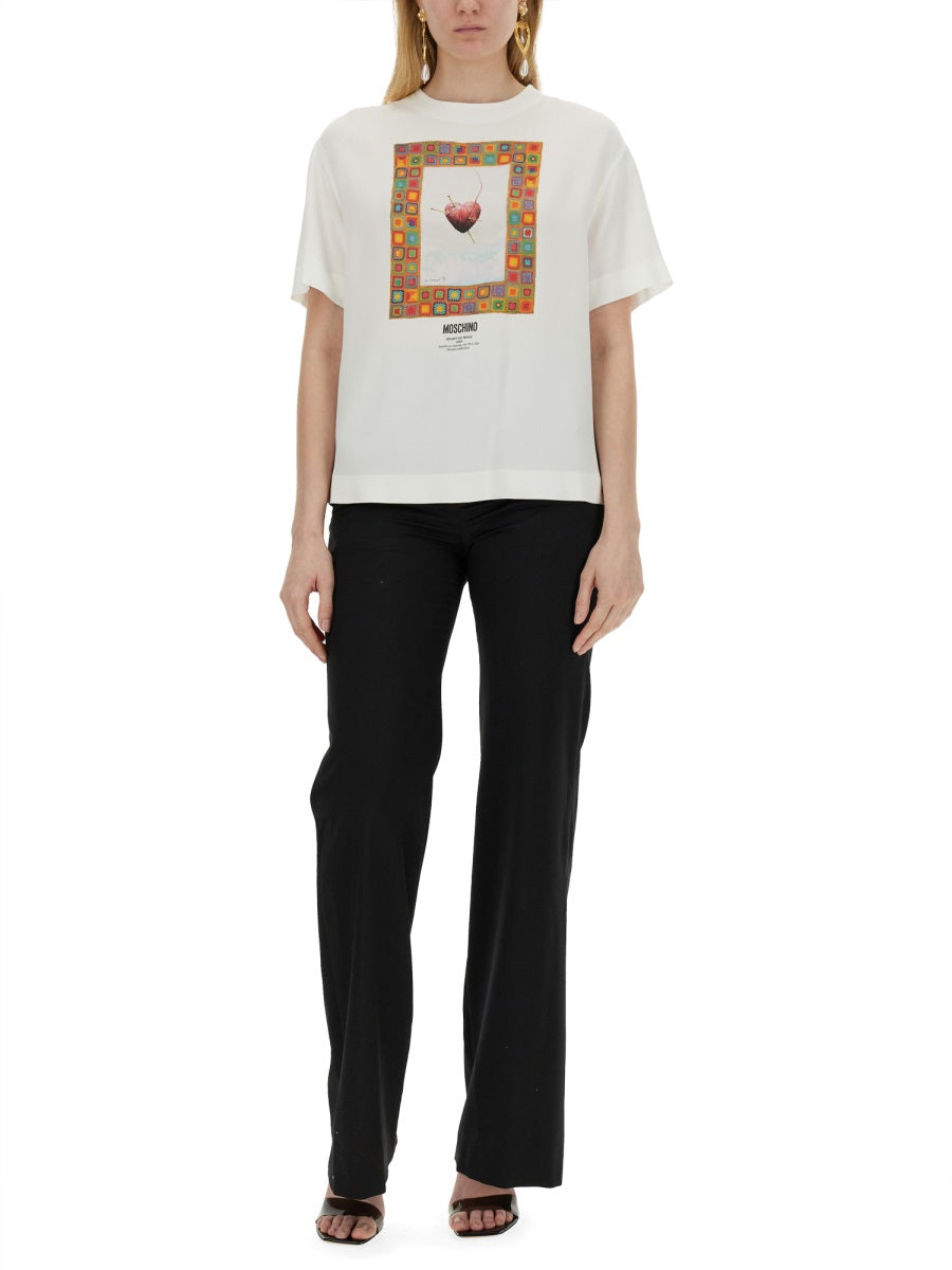Moschino Women T-Shirt "Heart"