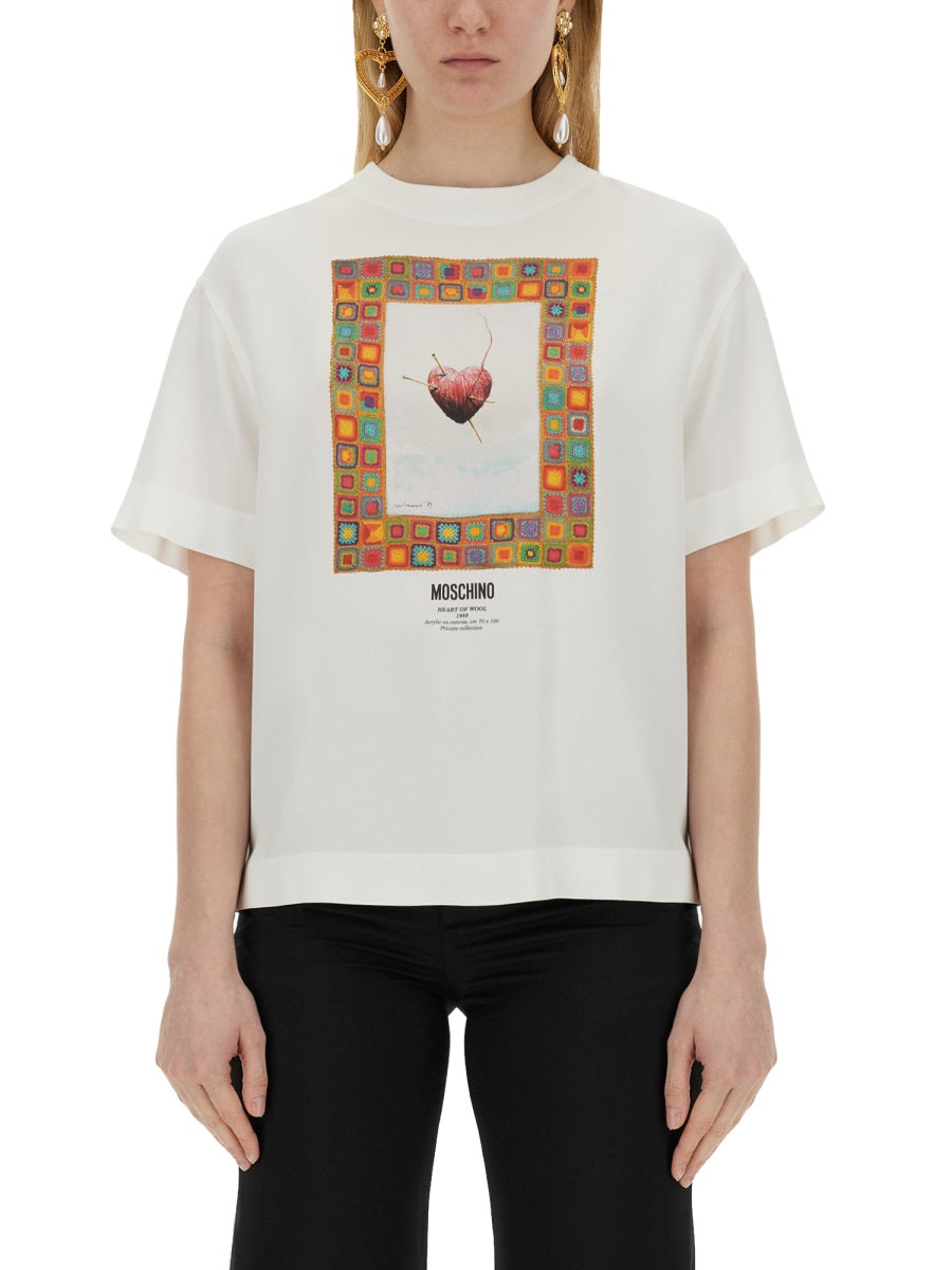 Moschino Women T-Shirt "Heart"