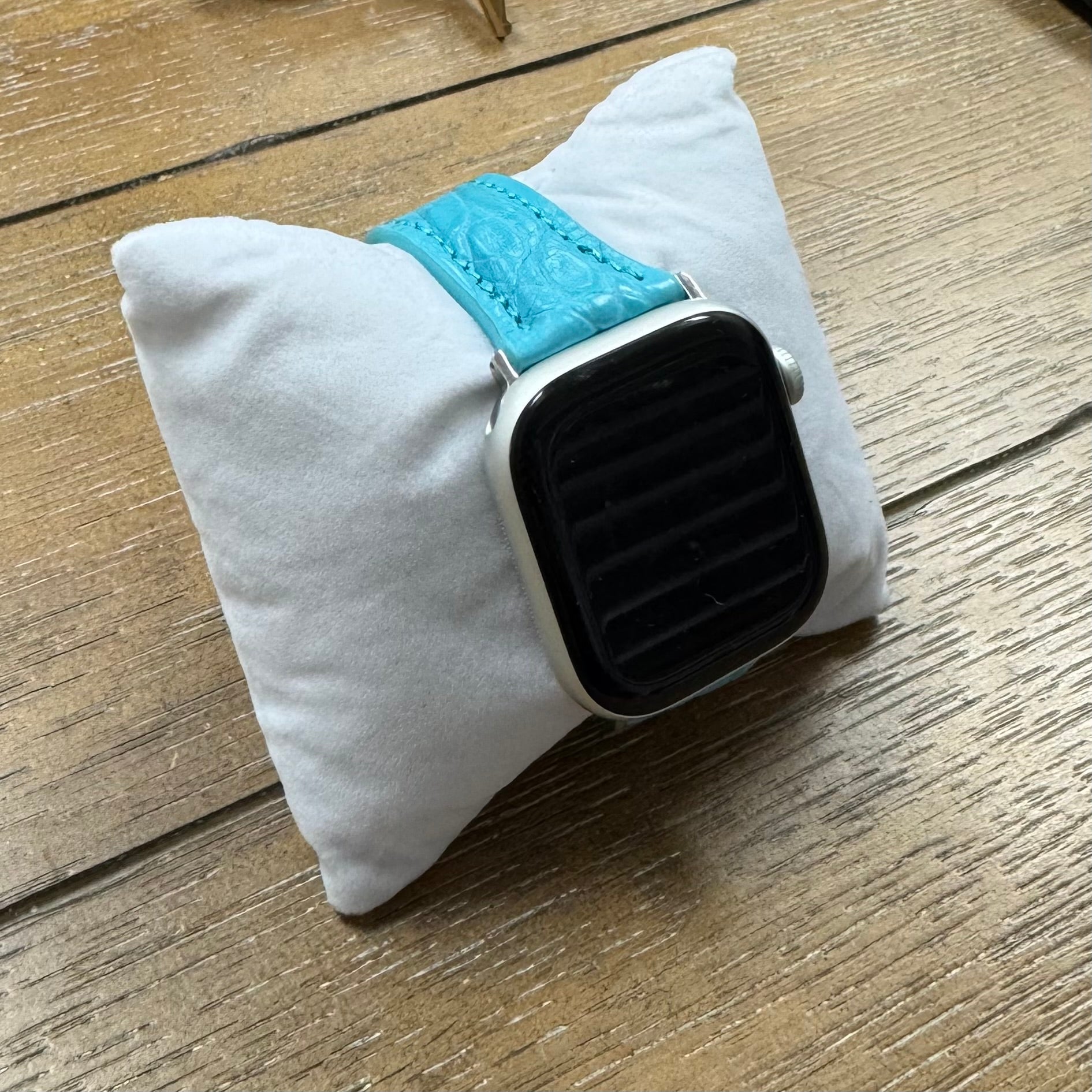Apple Watch Band, Aqua Glazed