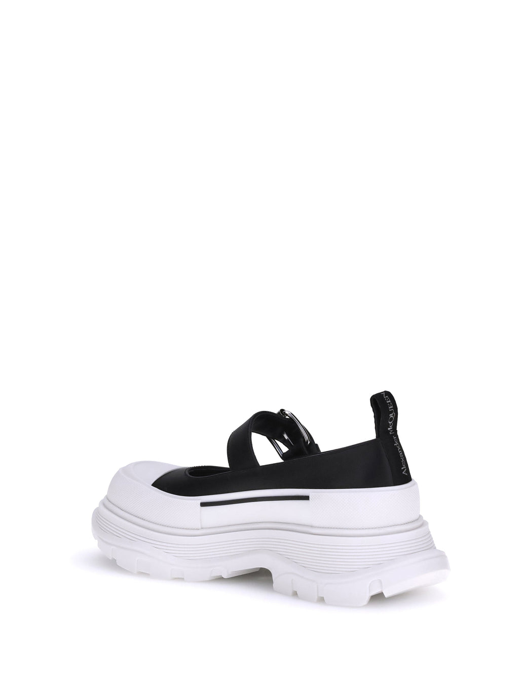 Alexander Mcqueen Women Leather And Rubber Sneakers