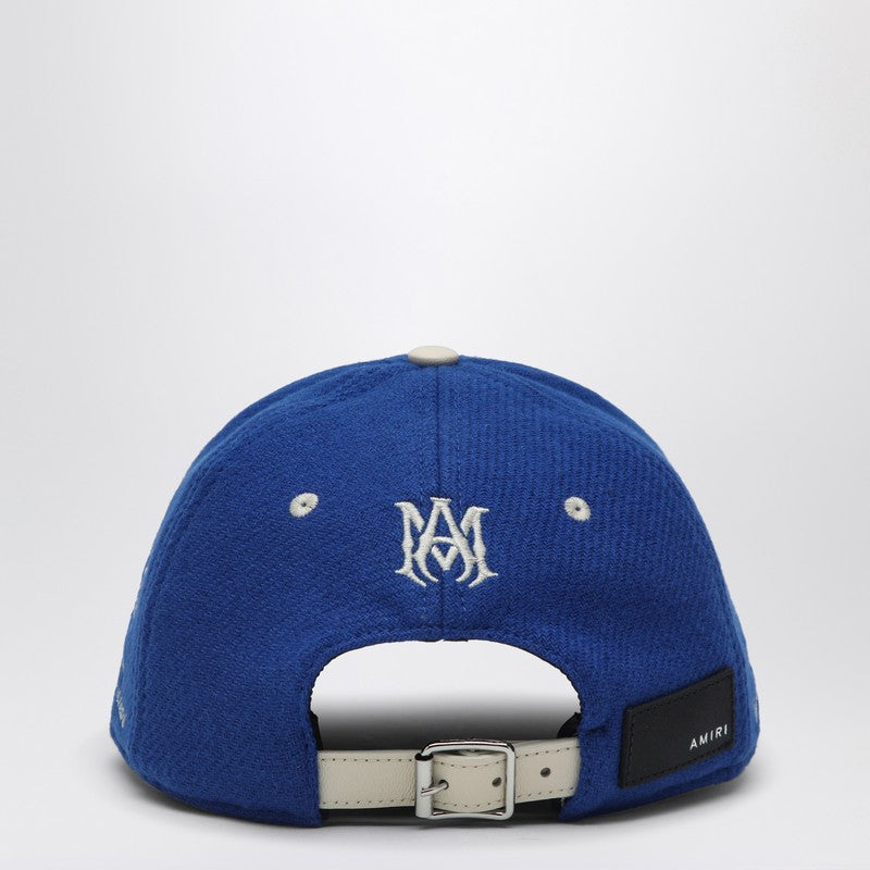Amiri Ma Spirit Blue Baseball Cap Men