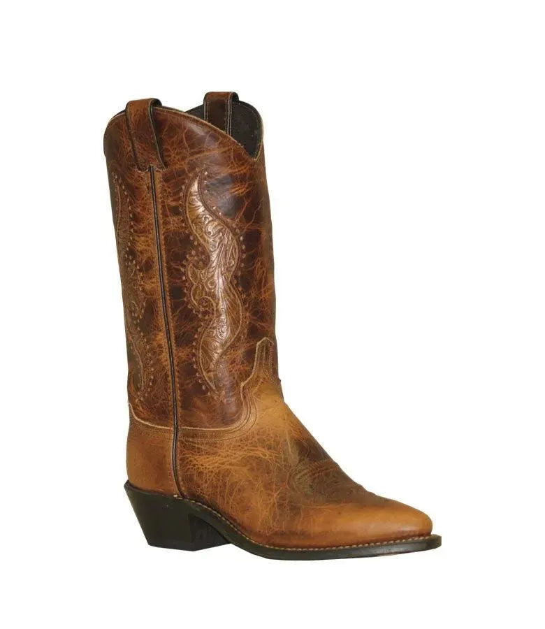 Abilene Abigail - Women's Leather Cowgirl Boots Brown Regular