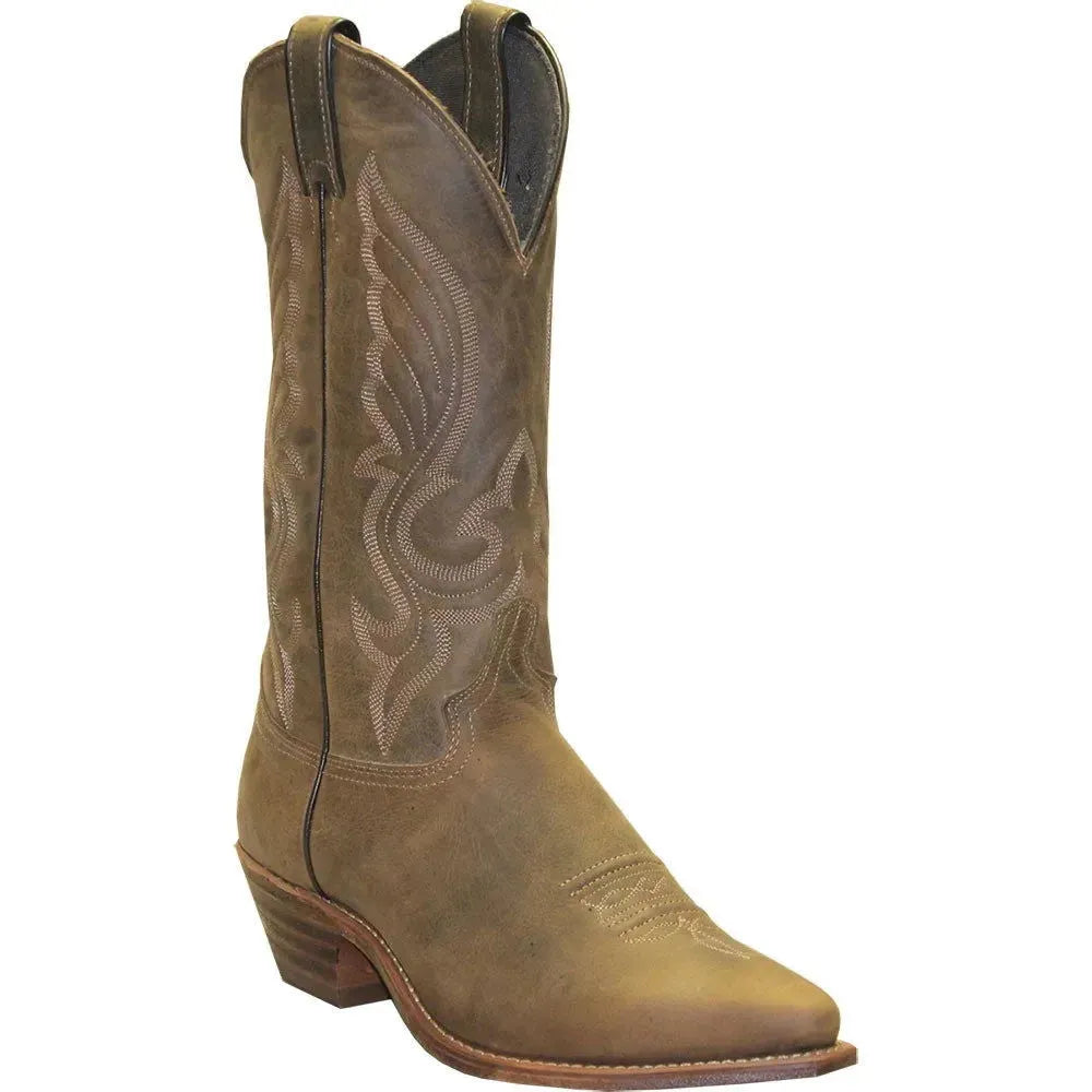 Abilene Christopher - Men's Leather Cowboy Boots Tan