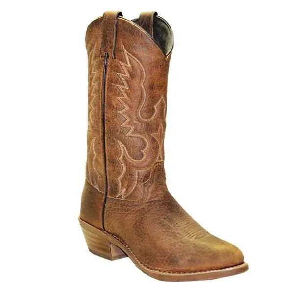 Abilene Edwin - Men's Leather Cowboy Boots Tan