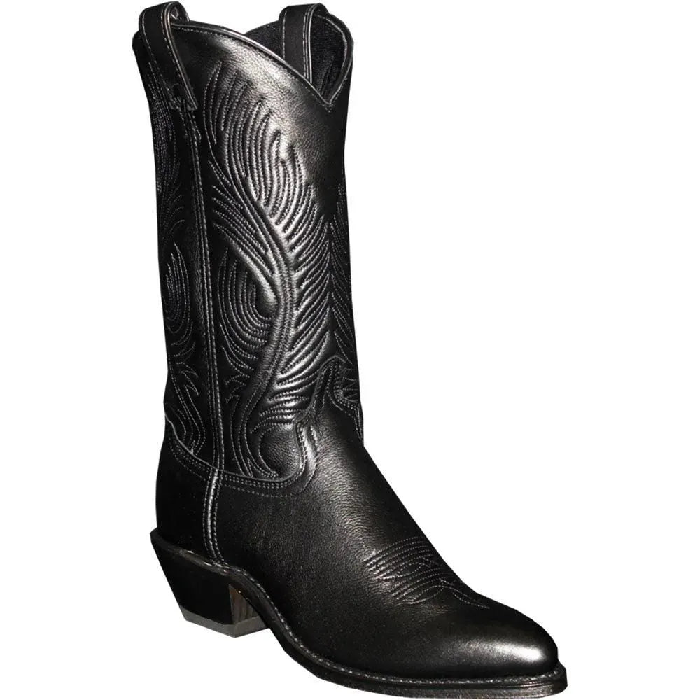 Abilene Josephine - Women's Leather Cowgirl Boots Black Regular
