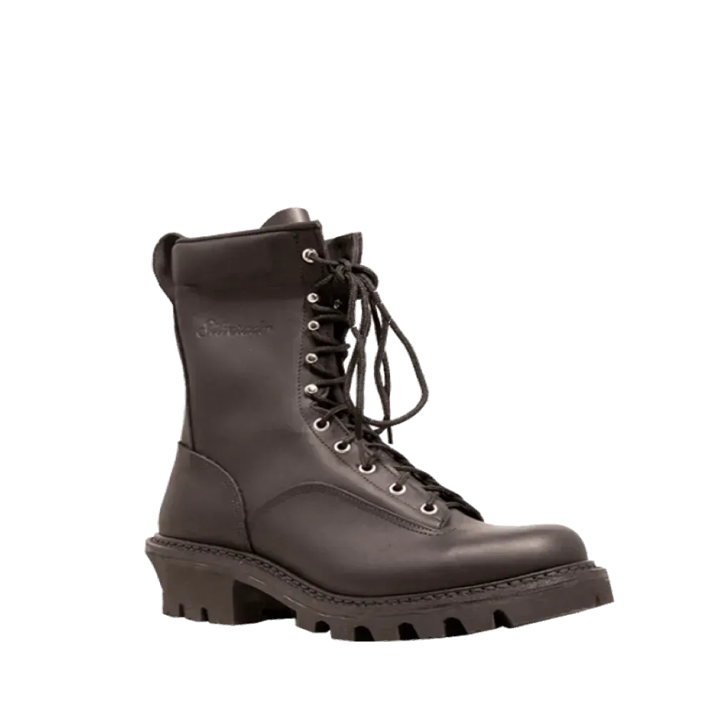 Abilene Logger - Men's Leather Cowboy Boots Black