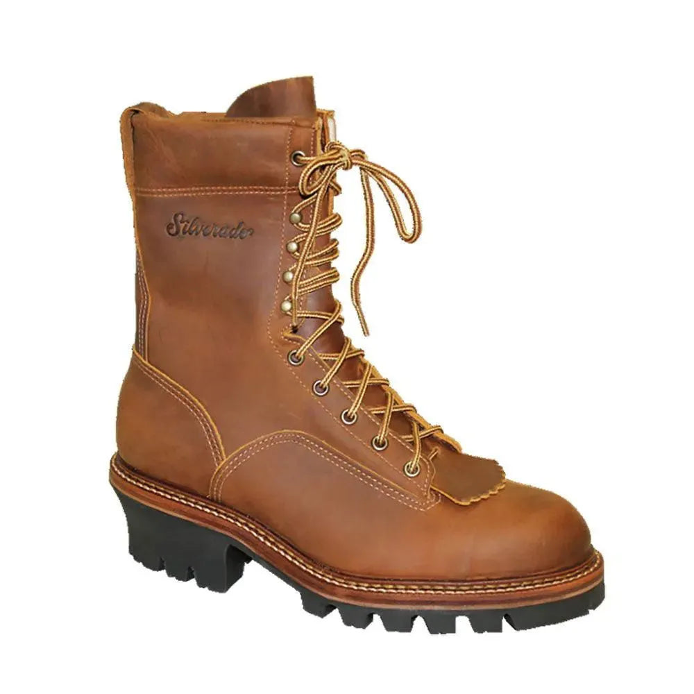 Abilene Logger - Men's Leather Cowboy Boots Tan
