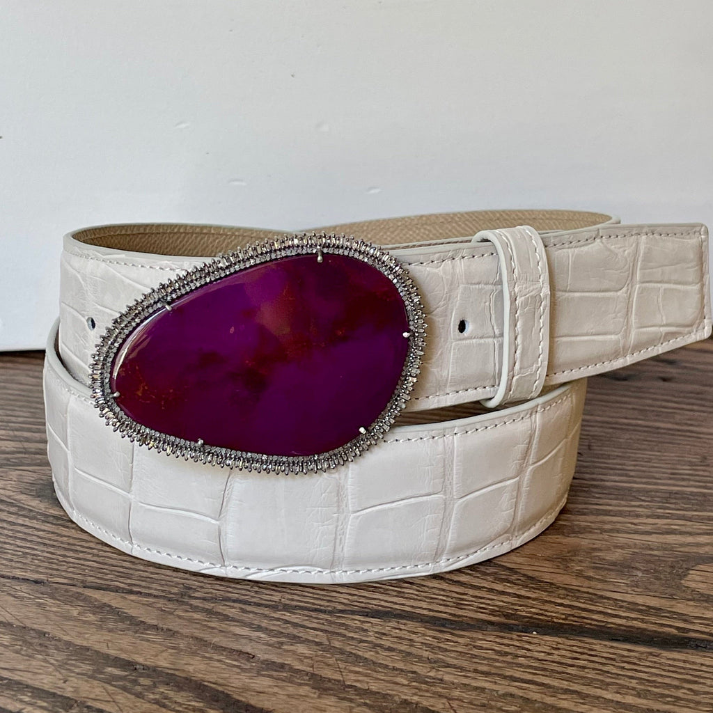 S. Carter Designs Belt Buckle, Alunite