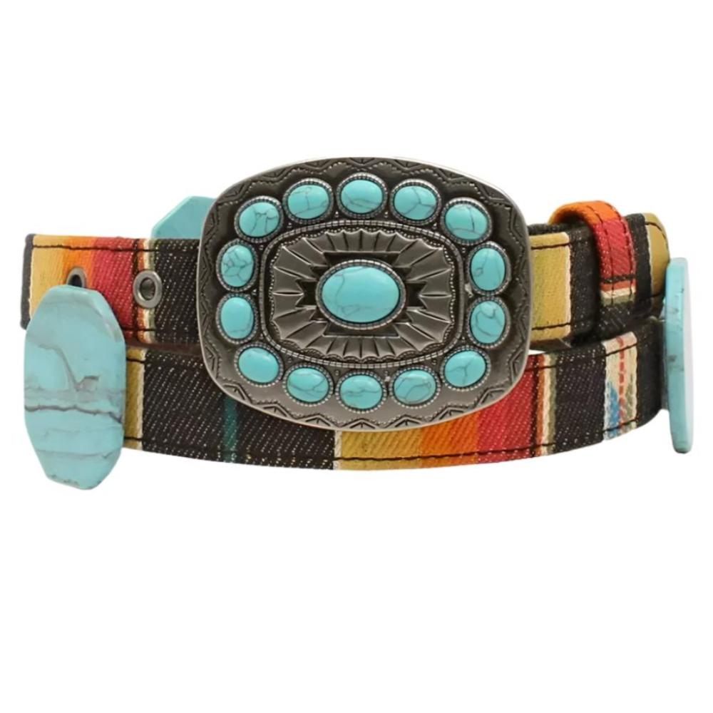 Angel Ranch Turquoise Serape Belt - Women's Belt (Closeout) Serape
